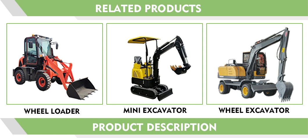 Prompt Delivery Mini Front Loader and Backhoe Backhoe Excavator Loader