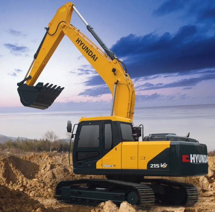 Hyundai New Large Mining 20 Ton Hydraulic Excavator Bucket R215lvs