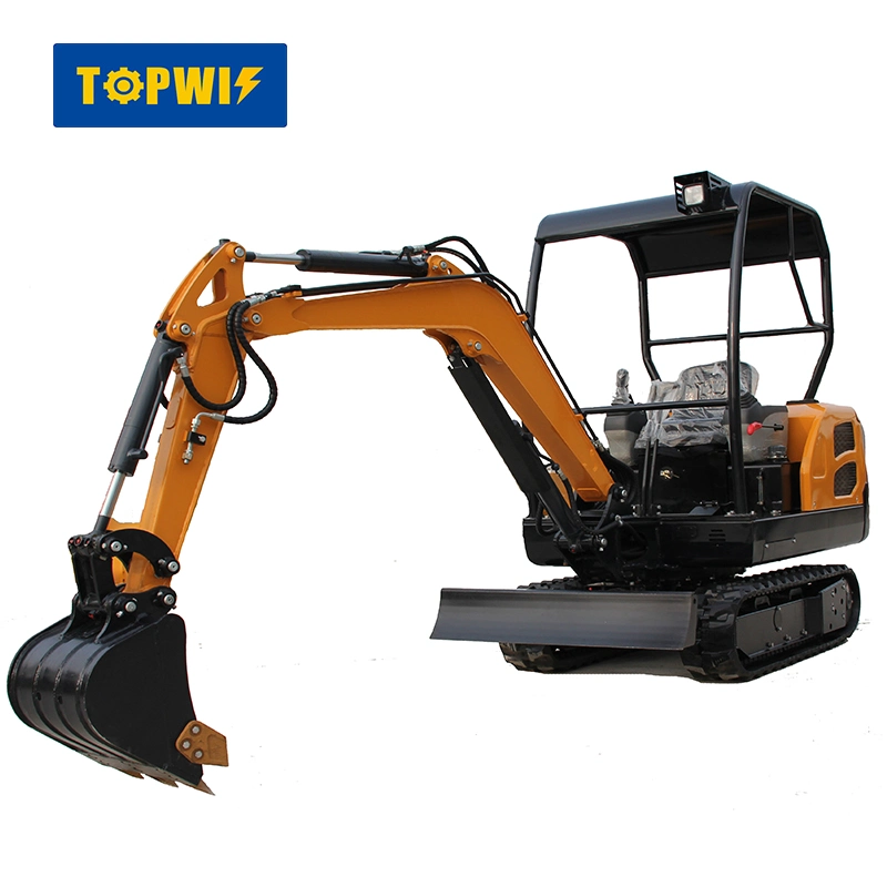 0.8ton 1ton 1.5 Ton Mini Small Digger Excavator, Hydraulic Wheel Excavator, Mining Crawler Excavator machinery with Parts for Sale