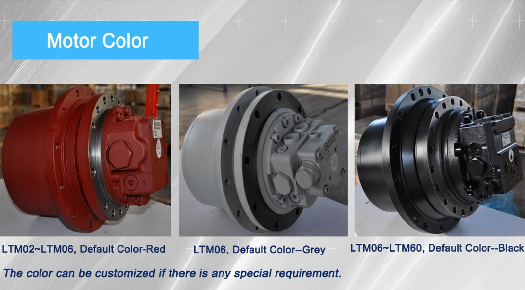 Construction Undercarriage Parts Hydraulic Motor for 25ton~30ton Track Excavator