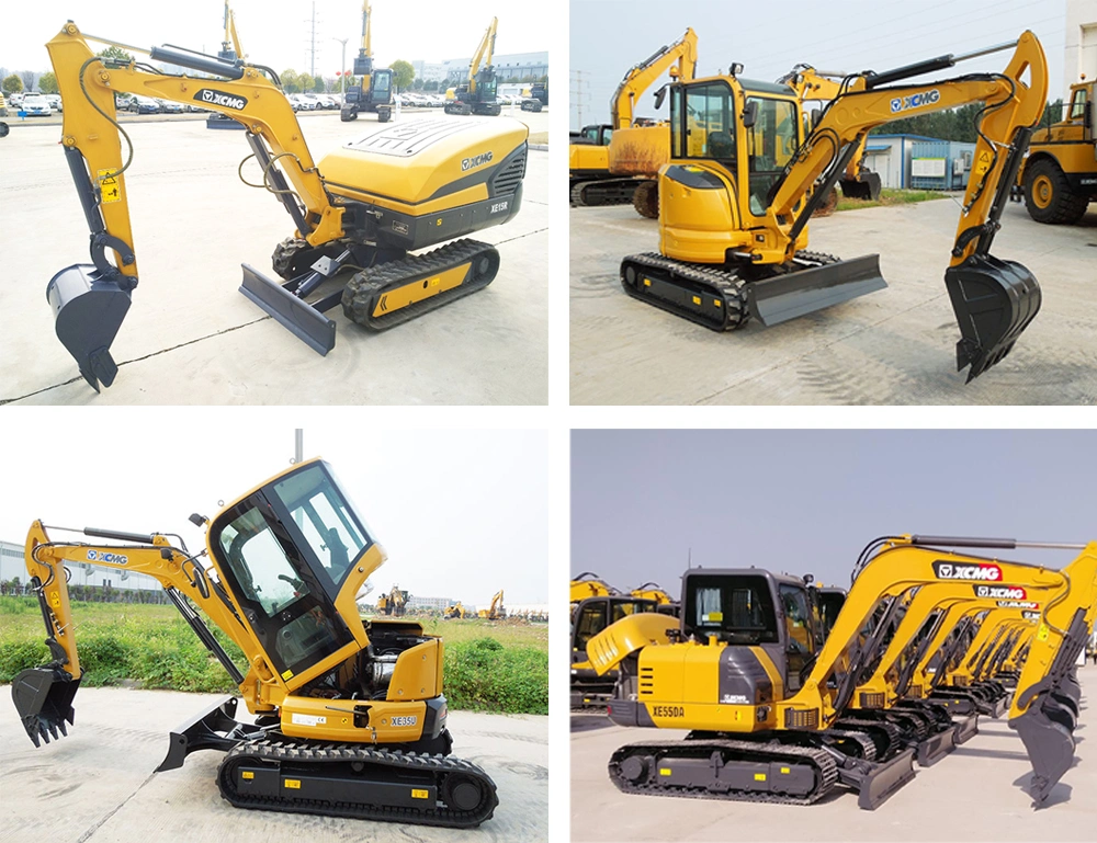 XCMG 1.5 Ton - 37 Ton Mini Small Micro Digger Excavator, Hydraulic Wheeled Excavator, Crawler Excavator Machine, Chinese New Excavator with Part Price for Sale