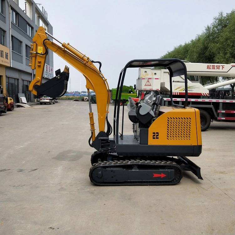 2200kg Mini Excavator/Digging Machine/Digger with Rubber Track