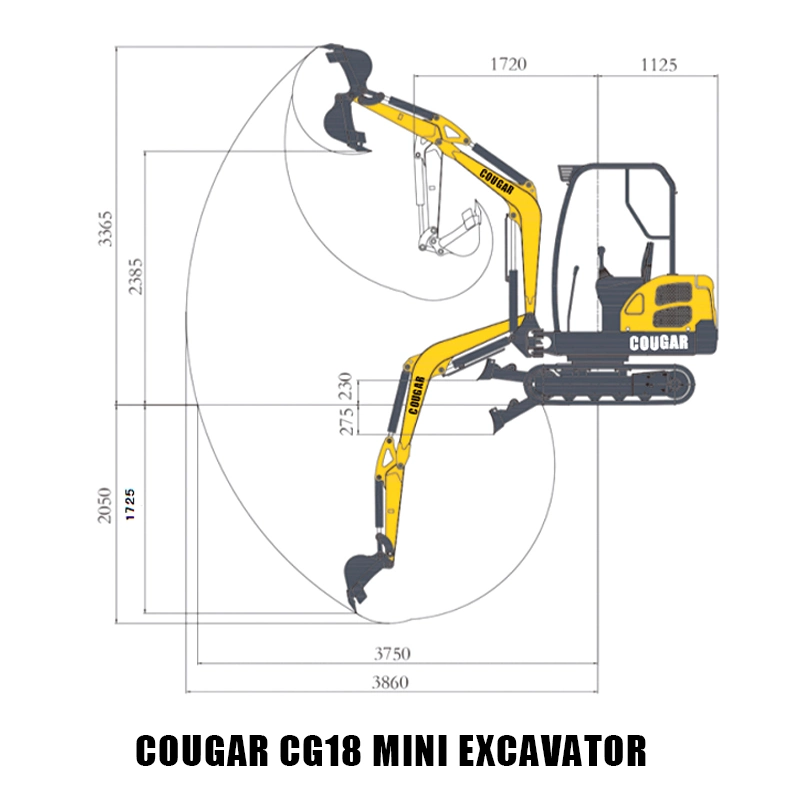 0.8 Ton 1 Ton 2 Ton 3 Ton Mini Excavator Digging Hydraulic Small Mini Digger Machine Prices for Sale