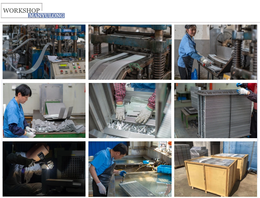 China Gold Supplier Excavator Aluminum Plate Fin Heat Exchanger