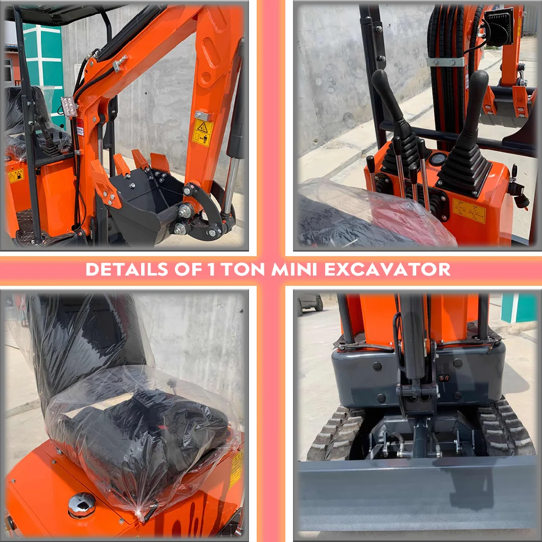 1t Mini Excavator, Zero Tail Excavator Yanmar Excavator, Hydraulic Excavator, Good Quality Excavator, Small Excavator, Flexible Excavator