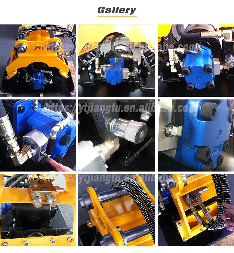 Hydraulic Vibrating Plate Compactor Soil Compactor for Excavator