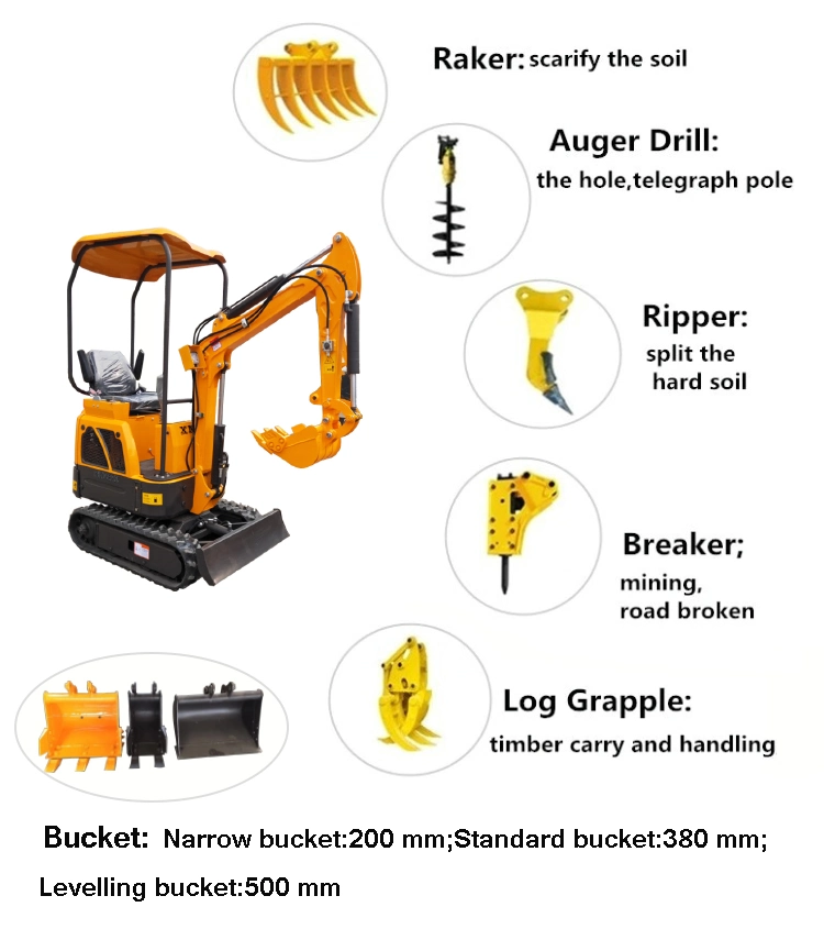 Wholesale Mini Digger Electric Excavator Mini Automatic Bagger