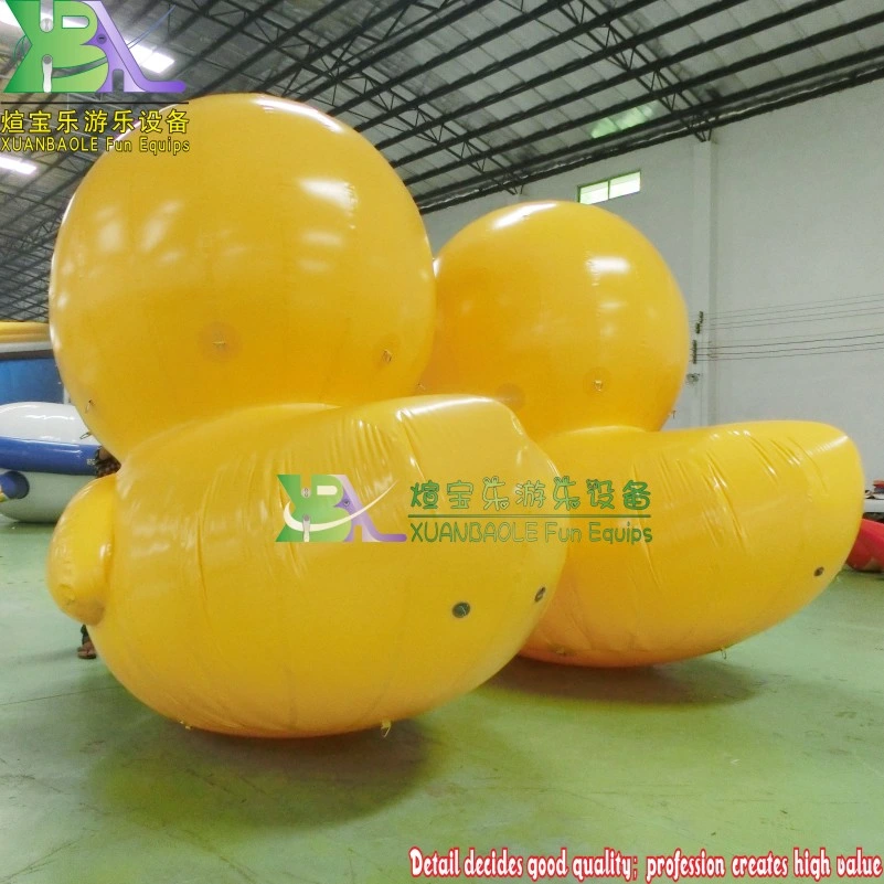 Inflatable Promotion Yellow Duck for Pool Floating, Inflatable Duck Balloon Inflatable Rubber Ducks Toys for Show