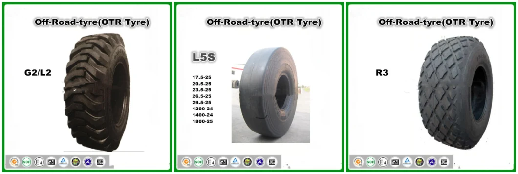 Mining OTR Tyre 1200-24 12.00-24 14.00-24 1400-24 18.00-25 1800-25 L5s Loader Scraper Excavator Tyre off Road Tyre