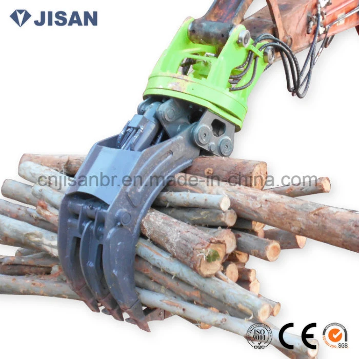 5-9 Ton Carrier Log Grapple Excavator Grapple Hydraulic Grapple
