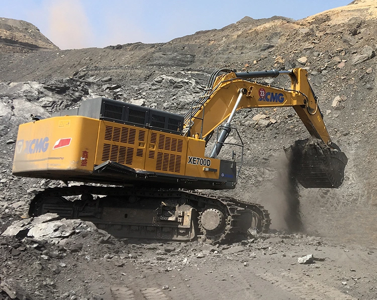 XCMG Xe700d 70 Ton Mining Excavator Machine Large Hydraulic Crawler Excavator for Sale