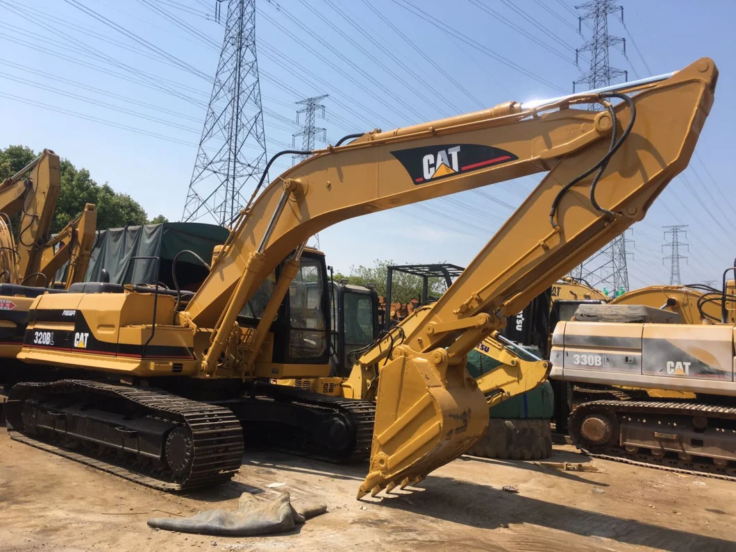 Used Caterpillar 320bl Excavator, Secondhand Track Excavator Cat 320b/320bl in Reasonable Price
