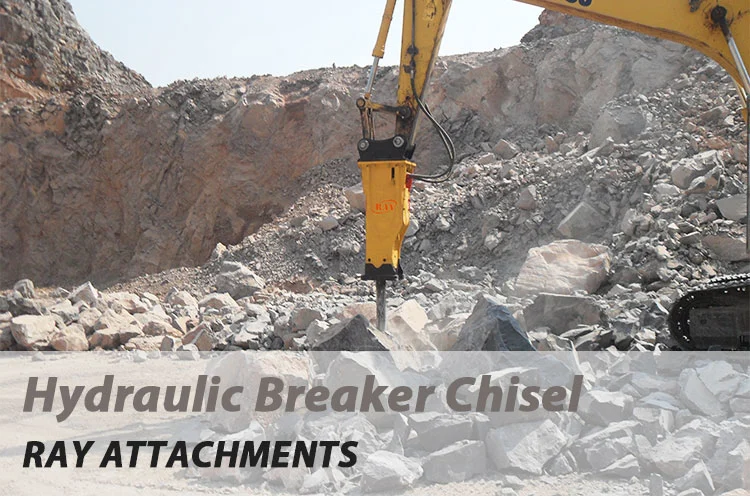 Excavator Hydraulic Rock Breaker Chisel Drill Rod