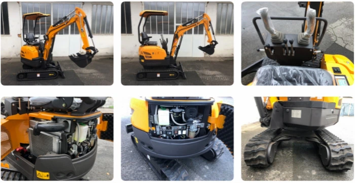 Xn16 Cheap Price Rhinoceros Excavator 1550kg Excavator with Auger Digger for House Foundation
