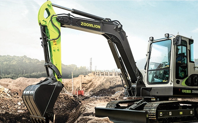 Zoomlion China Top Brand Crawler Excavator 26t Ze260e Telescopic Excavator