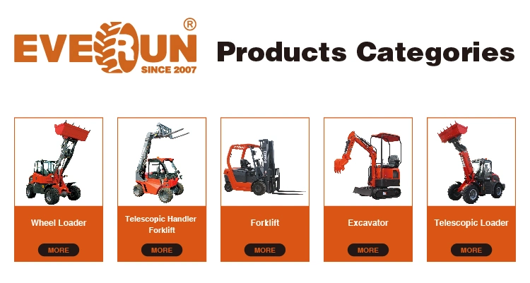 Everun CE Certified 1.8ton Mini Excavator Ere18 Small Digger with Rubber Tracks and Sealed Cabin