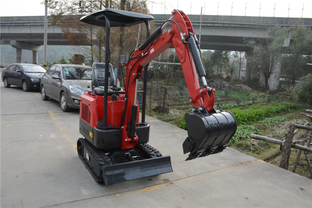 Farmland Machinery Mini Hydraulic Excavator (CX10T) for Digging Trench