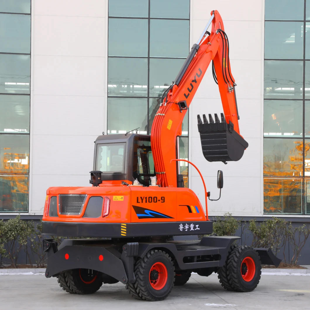 High Quality Ly95 Mini Excavator Used to Dig and Shovel