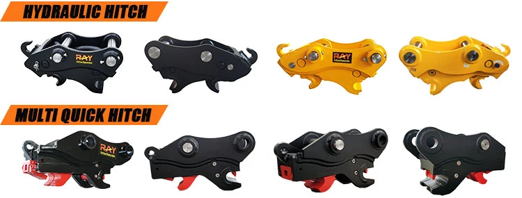 Hydraulic Manual Quick Hitch for 1~20 Ton Excavator