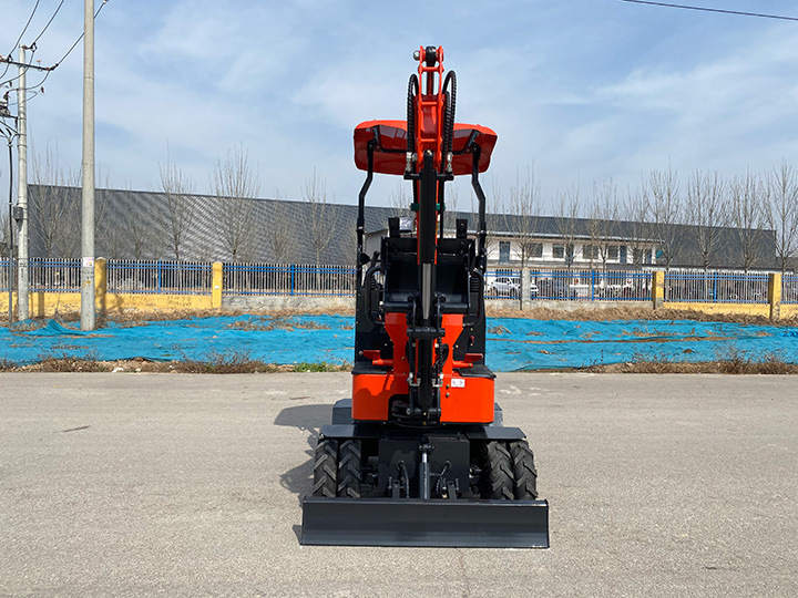 High Effective Mini Wheeled Hydraulic Excavator Made in China