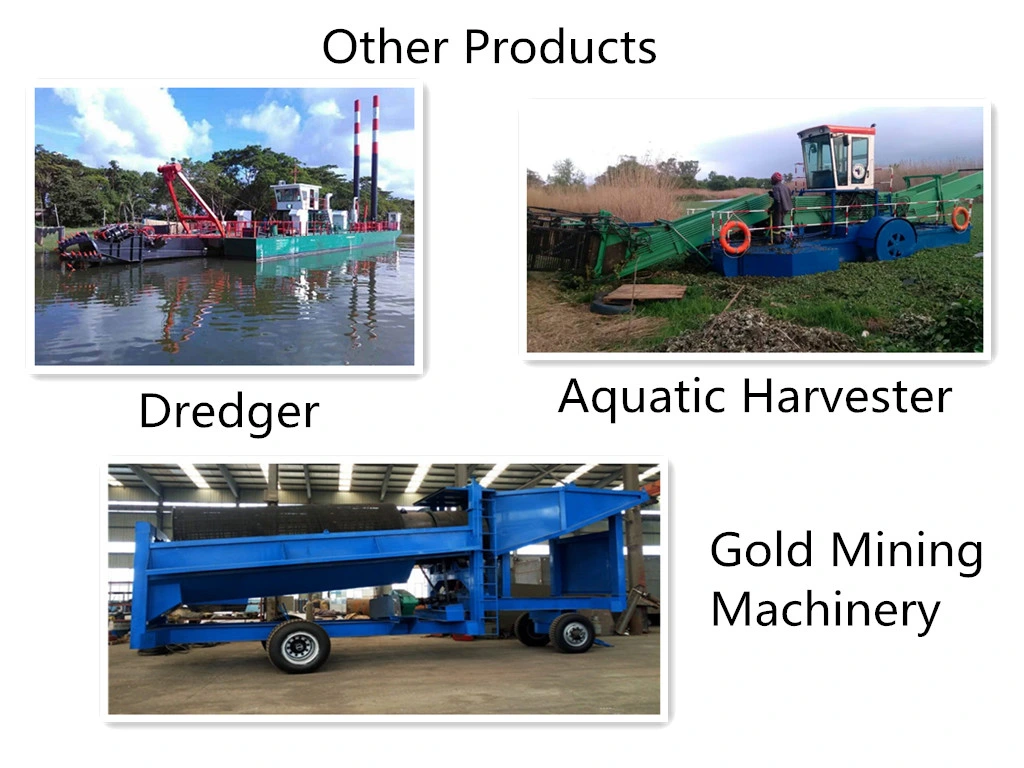400 Cutter Suction Dredger / River Sand Extraction Machine / Sand Excavator
