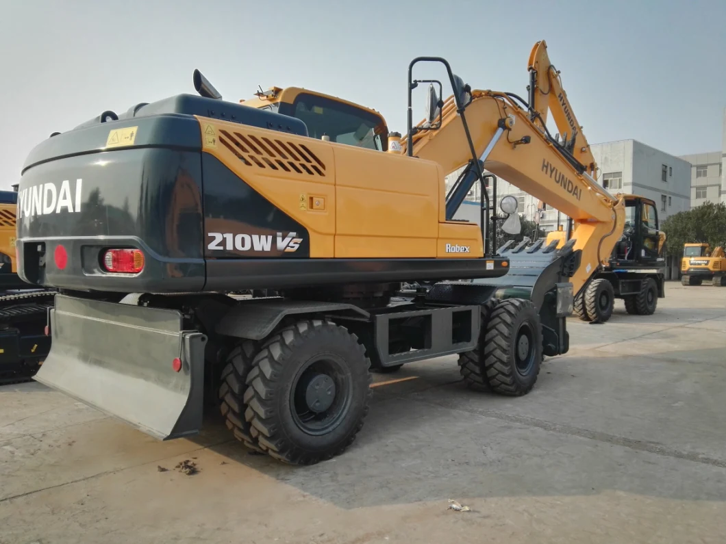Cheap Excavating Hyundai 210 Wheel Excavator with Best Price