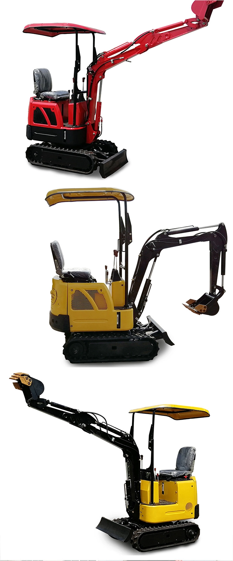 Titan China Carter Excavator Digging Machine for Small Holes