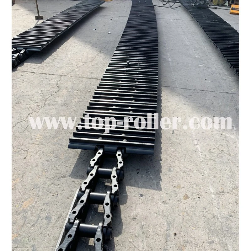 Excavator Track Link Assembly R180 R200 R210-5 R220 Steel Track Chain with Shoe
