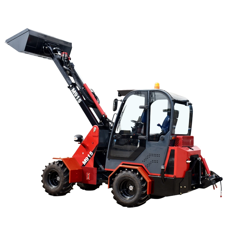 Earth Moving Machinery Loader Wheel Loaders M915 Front End Loader with Mini Excavator