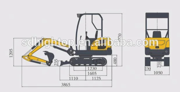 Chinese Excavator Machine Excavator Digger 1.8ton Excavator
