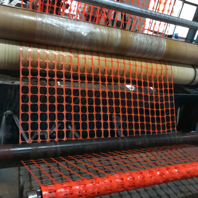 Construction Excavator Sites Temporary HDPE Safety Fence Plastic Warning Scaffold Net