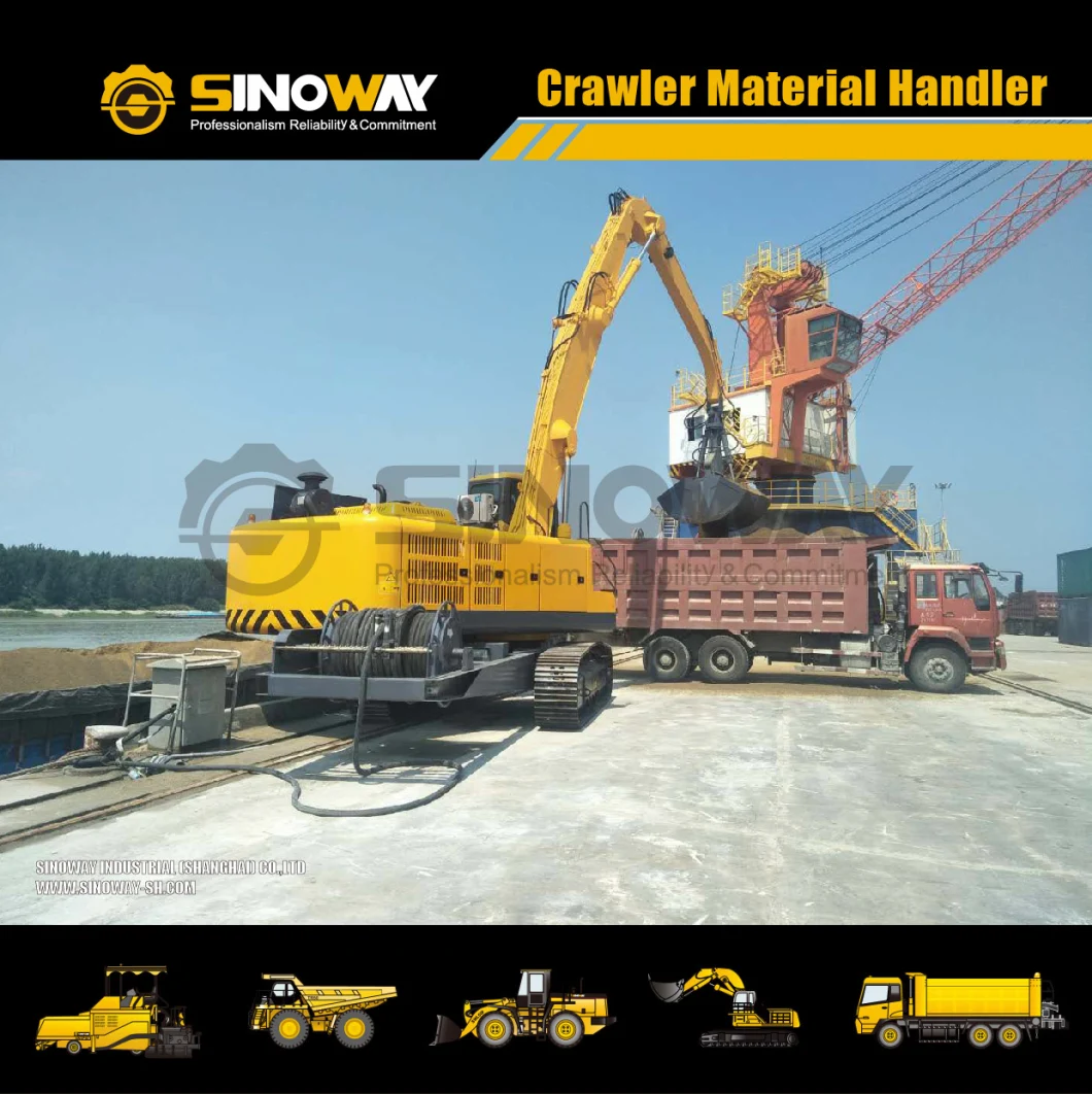 Rock Grabber Excavator 50 Ton Crawler Grab Excavator for Sale