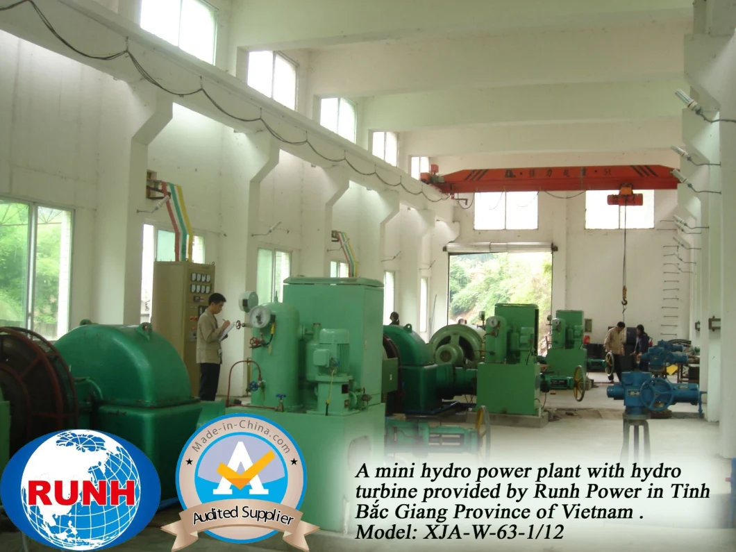 Inclined Jet Turbine, Hydro Generator Hydro Turbine for Hydro Power Plant
