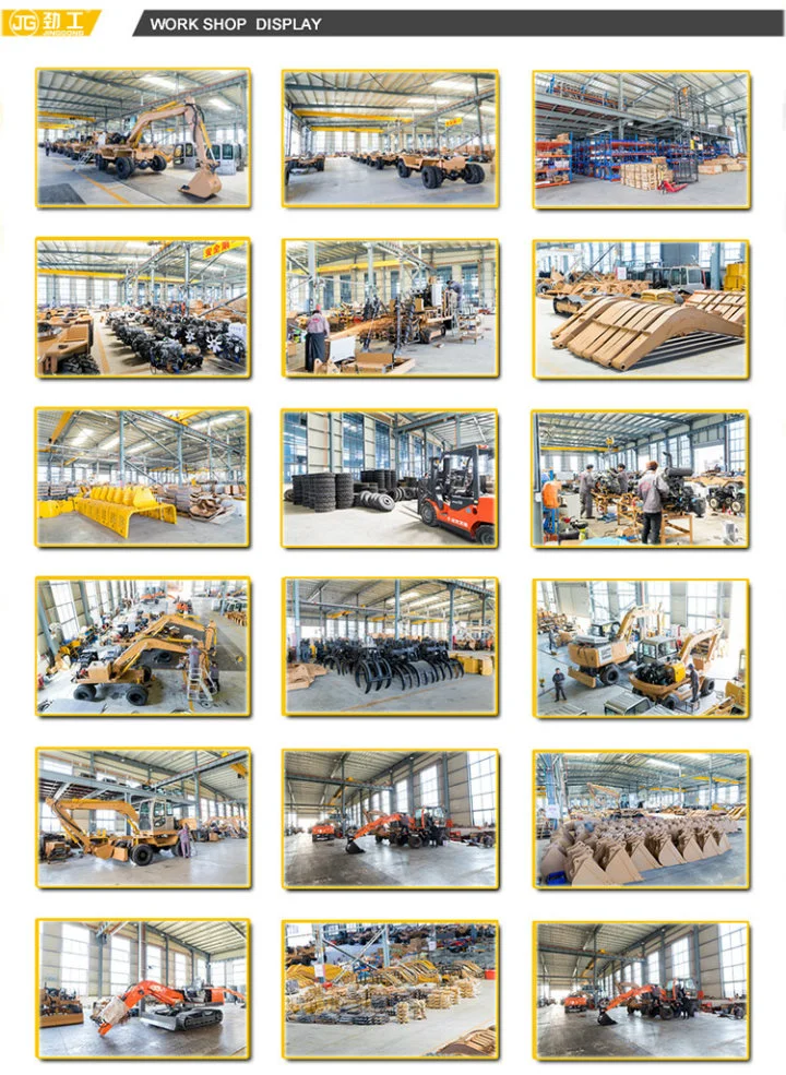 Jinggong Largest Rubber Track Excavator for Sale