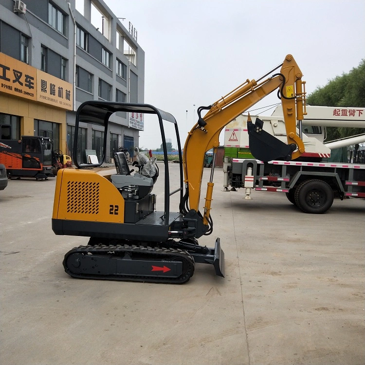 2200kg Mini Excavator/Digging Machine/Digger with Rubber Track