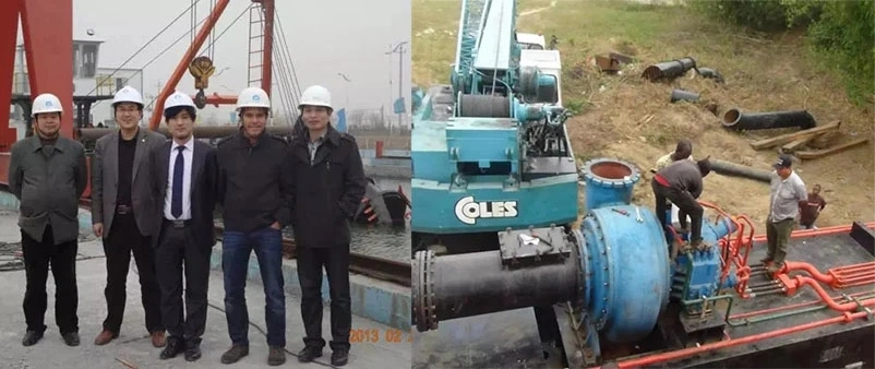 Dredging Excavator Bucket Chain Dredger with Trommel Gold Exporter