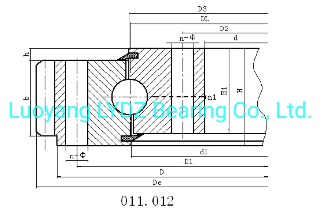 011.20.250 Slewing Ring Bearing Welding Manipulator Medium Crane Excavator