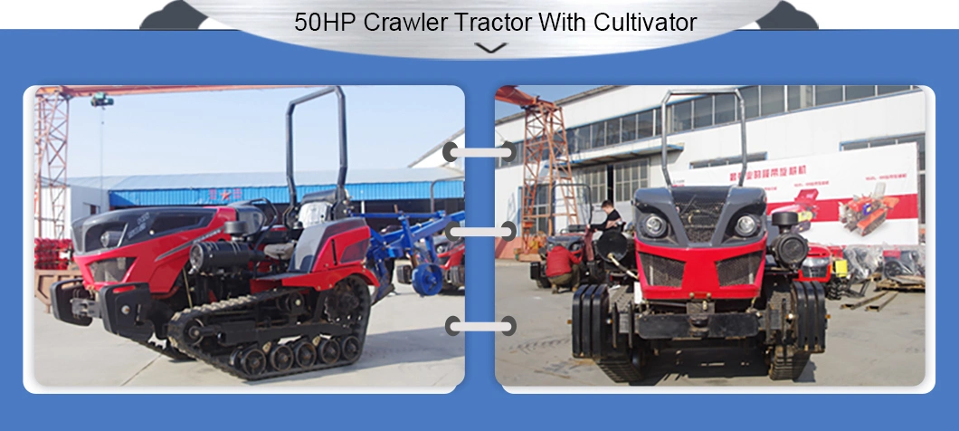 Wildly Used Mini Excavator Tractor Dozer Rubber Tracks Diesel 90HP Crawler Tractor