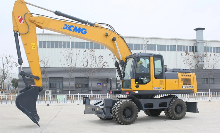 XCMG 20 Ton Xe210wb Wheel Excavator for Sale