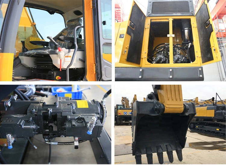 XCMG Official 15 Ton Small Wheeled Excavation Machinery Xe150wb China Wheel Excavator Machine Price