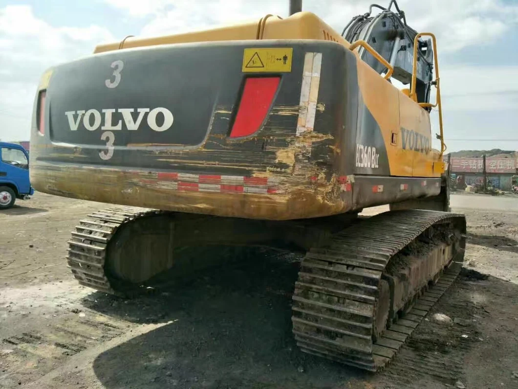 Used Volvo Excavator Ec360blc Origin South Korea Secondhand Hydraulic Crawler Excavator