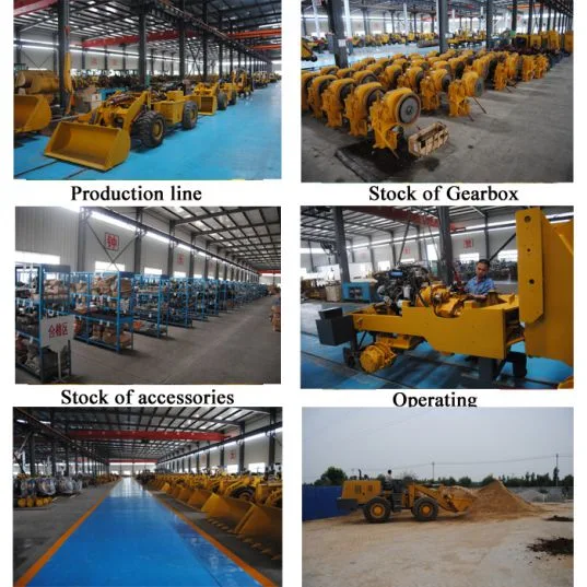 Factory Make and New Condition Mini Excavator Wheel Loader