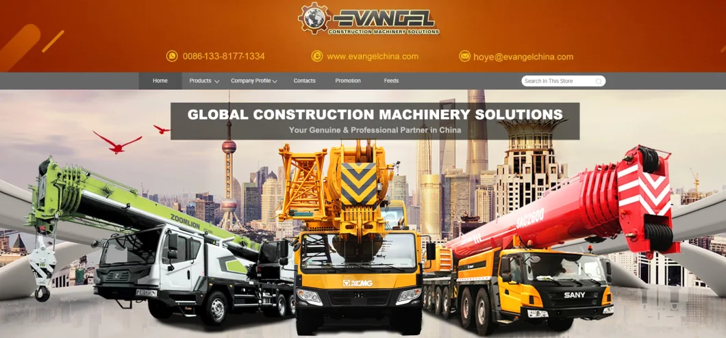 Small Se70-9 New 7 Ton Excavator Diesel Hydraulic Crawler Excavator