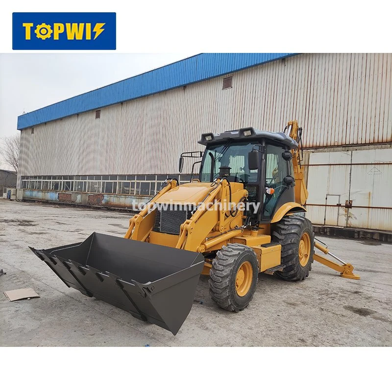 2.5ton Manufacturer Backhoe Excavator Wheel Loader Twb388 Chinese Small Mini 4X4 Tractor Backhoe Loaders Price for Sale