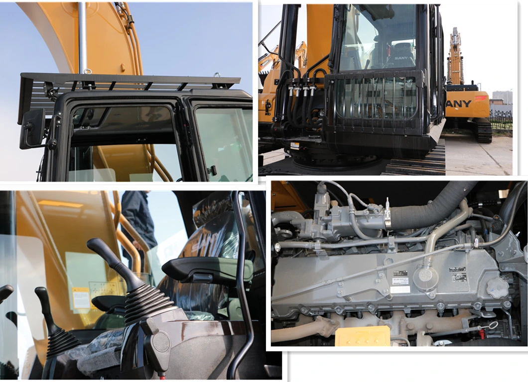 49.5 Tons Sy485h Excavator of High Reliability Digging Equipment for Trench Digging Machine