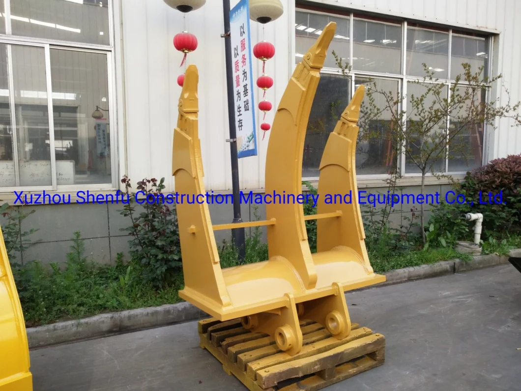 Xzsf 20ton Excavator Digging Three Shank Heavy Duty Ripper Excavator Trident Hot Sell to Chile