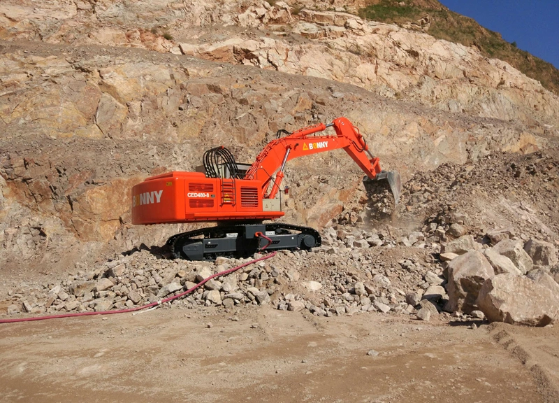 Bonny Ces490-8 49ton Dual Power Mining Large Crawler Hydraulic Excavator
