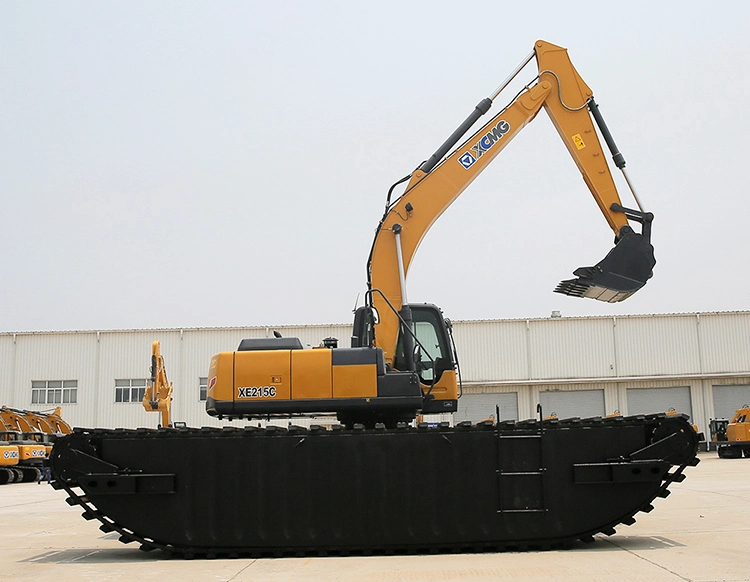 XCMG Official 21 Ton Amphibian Floating Excavator Xe215s
