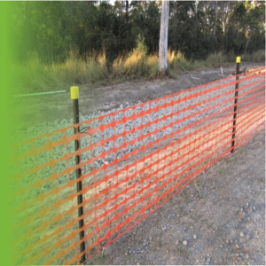 Construction Excavator Sites Temporary HDPE Safety Fence Plastic Warning Scaffold Net