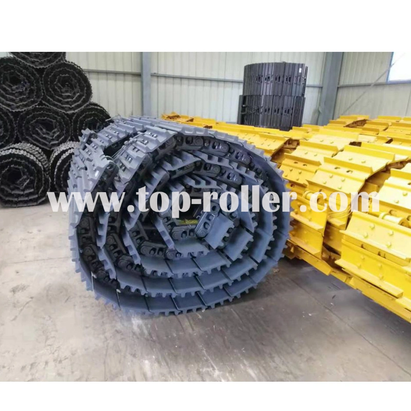 Excavator Track Link Assembly R180 R200 R210-5 R220 Steel Track Chain with Shoe